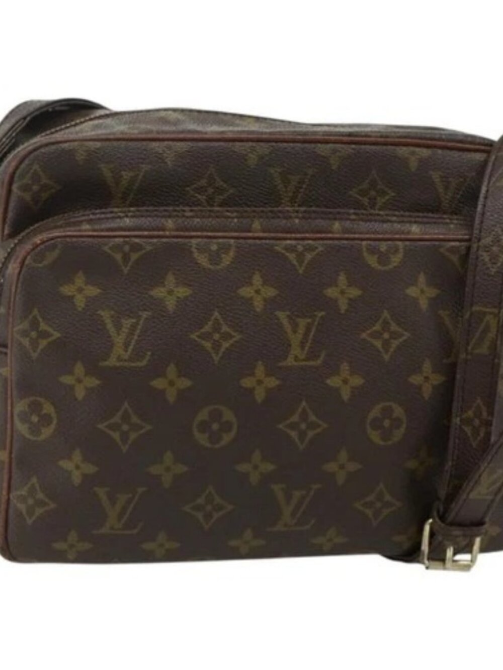 LOUIS VUITTON Monogram Nile Shoulder Bag M45244 LV Auth 176356